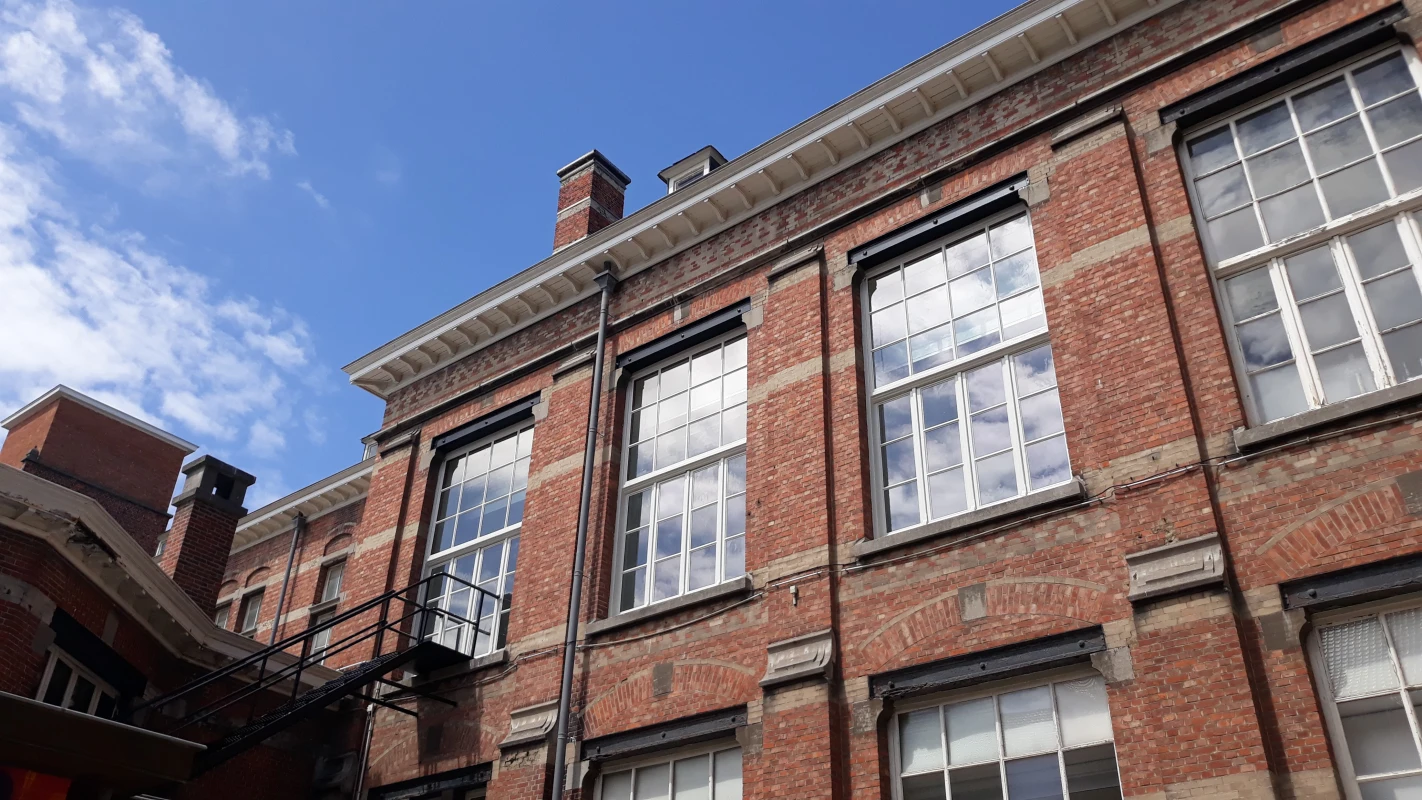 glas restaurierung athenaums oostende